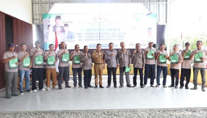 Tani Merdeka Batola Resmi Dikukuhkan, Wabup Tekankan Kolaborasi