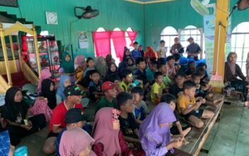 DPPKBP3A bersama Puspaga Ije Jela Batola Gelar Trauma Healing Bagi anak Terdampak Banjir 6 IMG 20260202 WA0023