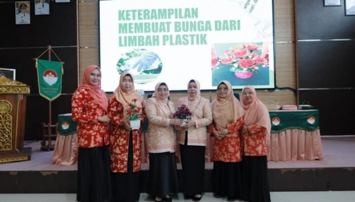 DWP Dorong Pemanfatan Bahan Limbah Rumah Tangga