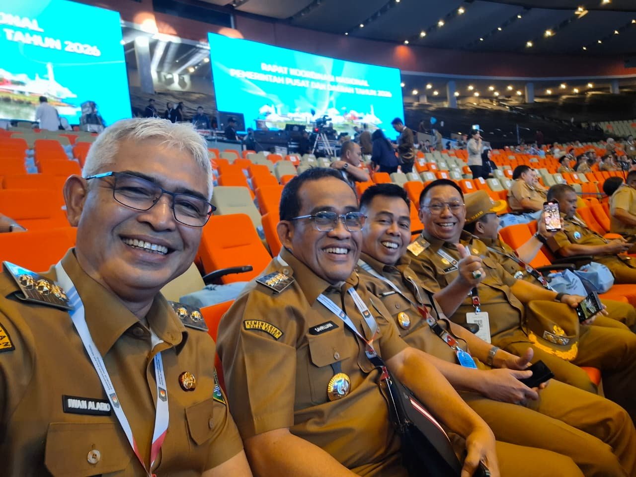 Komitmen Perkuat Sinergi Pembangunan, Bupati H Sahrujani Hadiri Rakornas 2026 1 IMG 20260203 WA0047