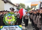 Upacara Kedinasan Iringi Pemakaman Bripda Muhammad Hanafi