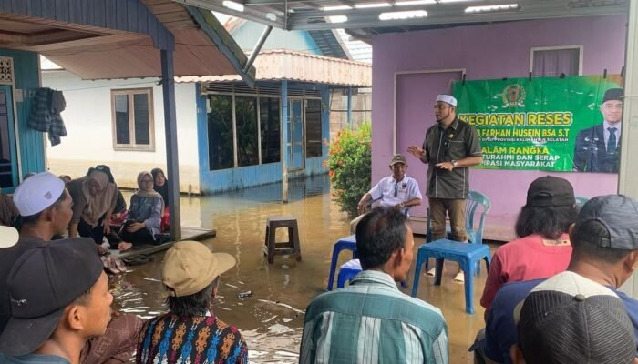 Habib Farhan Pada Reses Siap Perjuangan Aspirasi Warga dan Angkat Masalah ke DPRD Kalsel