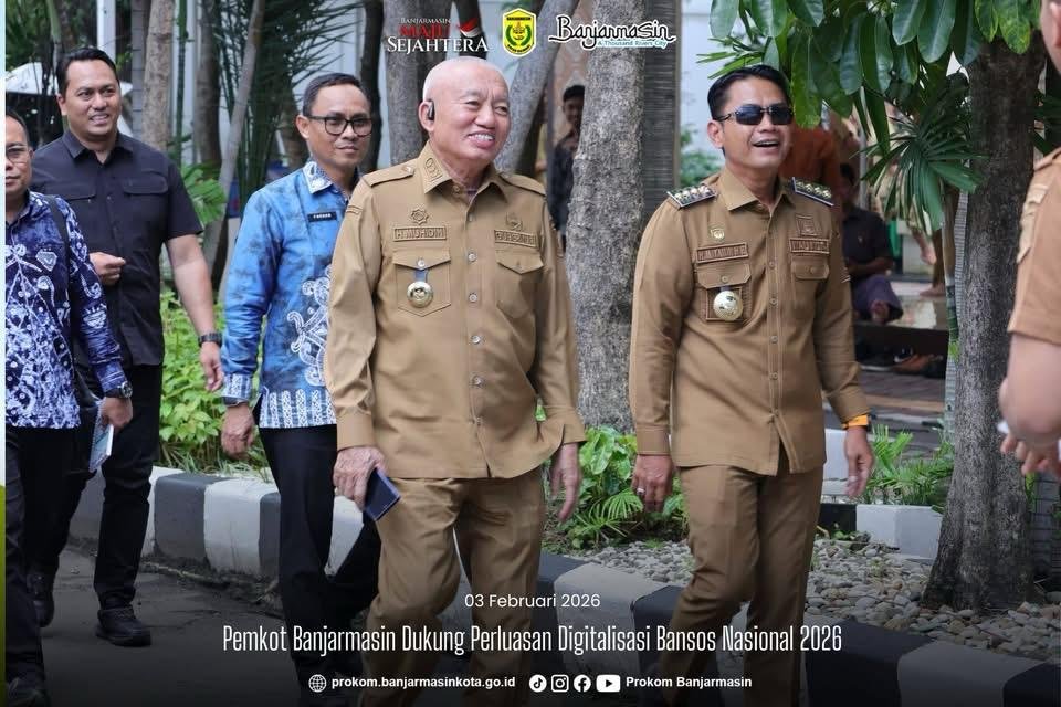 Pemko Banjarmasin Dukung Perluasan Digitalisasi Bansos Nasional 2026 1 IMG 20260204 WA0028