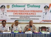 Pemkab HST Tekankan Pentingnya Perencanaan Matang Musrenbang RKPD 2027 di Kecamatan Haruyan