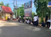 Polres HSS Gelar Aksi Bersih-Bersih Lingkungan