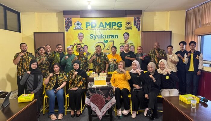 Syukuran HUT ke-24, AMPG Kalsel Teguhkan Soliditas dan Siapkan Kader Muda