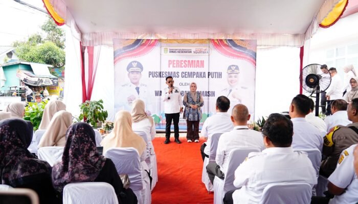 Puskesmas Cempaka Putih Resmi Beroperasi, Akses Kesehatan Warga Banjarmasin Timur Kian Dekat