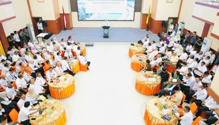 Rakor Pengendalian Banjir se Banua Enam Digelar di HSU, Perkuat Sinergi Antar Wilayah