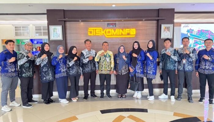 ‎Sinergi Transformasi Digital, Diskominfo Kotabaru Kunjungi Diskominfo Kalsel
