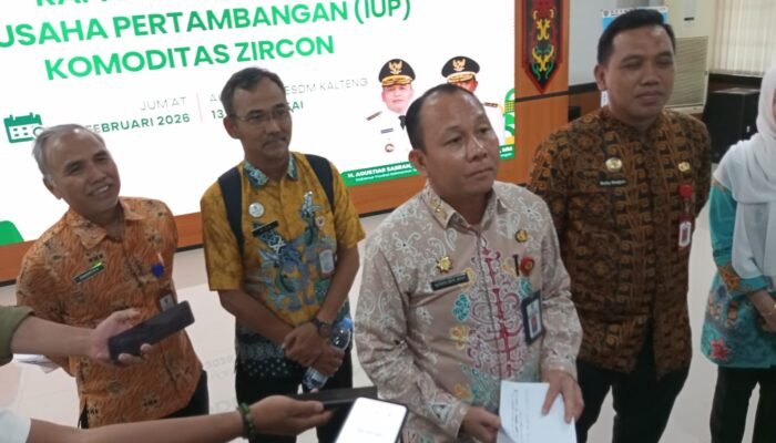 Ikuti Arahan Presiden, Kalteng Evaluasi Izin Tambang Zircon