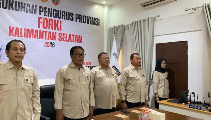 Pengurus Federasi Karate-Do Indonesia (FORKI) Kalsel Dikukuhkan untuk Masa Bakti 2026–2027