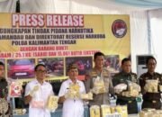 Polda Kalteng Gagalkan Peredaran 35,1 Kilogram Sabu, Dua Pelaku Dibekuk