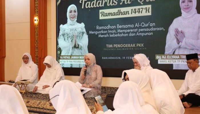 Wakil Ketua TP PKK Kalsel Ajak Jadikan Al-Qur’an Pedoman Hidup di Momentum Ramadan
