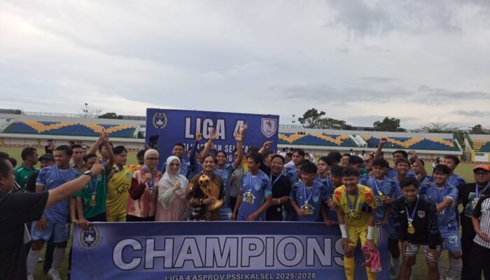 Usai Juara Liga 4 Kalsel, Pemain Persemar Diliburkan Selama Bulan Puasa