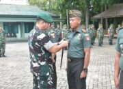 Dandim 1002/HST Tekankan Profesionalisme Prajurit dalam Korps Raport Sertijab