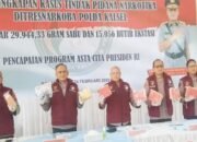 Penyelundupan 30 Kilogram Sabu dan 15.056 Ekstasi Terafiliasi Gembong Narkotika Fredy Pratama Diungkap Polda Kalsel