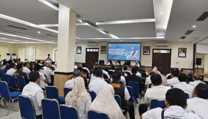 ‎Rapat Koordinasi Lanjutan se Banua Pengendalian Banjir, di HSU Bakal Diprogramkan Normalisasi Sungai