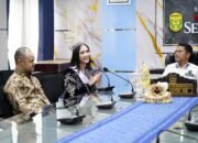 Putri Indonesia Kalsel Paparkan Misi Angkat Budaya Sungai Banjarmasin di Hadapan Wali Kota