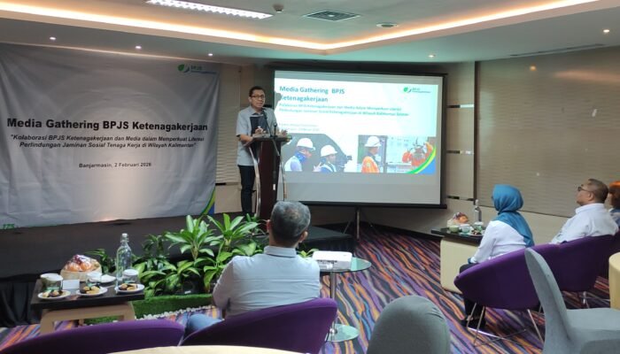 Baru 41,30 Persen Pekerja di Kalimantan Terdaftar Program BPJS Ketenagakerjaan