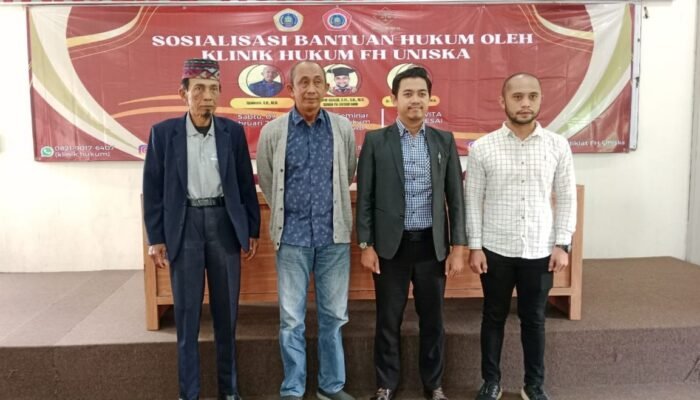FH Uniska MAB Perkuat Akses Keadilan Lewat Sosialisasi Bantuan Hukum