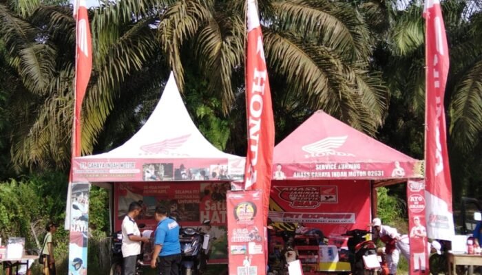Honda Cahaya Indah Motor Berkunjung ke PT MSAL, Hadirkan Test RideBerhadiah hingga Pameran Produk Terbaru