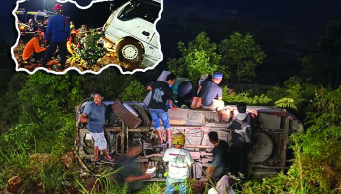 Terjun ke Jurang Tahura Sultan Adam