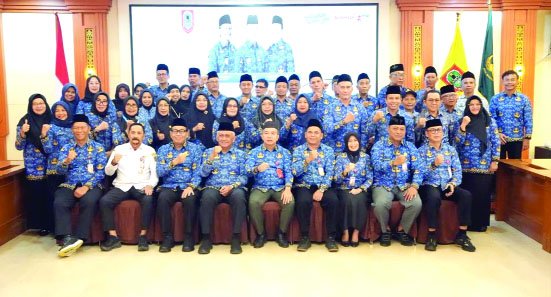 Dilepas Sekdaprov, Purnatugas Korpri “Bangga Pernah jadi Bagian Pemprov Kalsel”