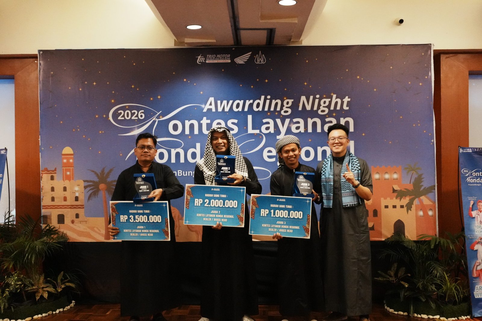 Honda Trio Motor Sukses Selenggarakan KLHR 2026, Dorong Layanan Prima di Jaringan Dealer 1 A6707605 scaled