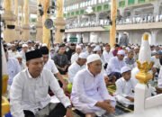 Wabup Salat Ied Bersama Ribuan Masyarakat Daha