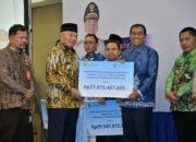 Bupati HSS Terima Bagi Hasil Pajak Daerah Sebesar Rp27,8M