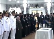 Puluhan Pejabat Eselon III dan IV Dilantik