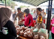 Polres Balangan Gelar Pangan Murah Bantu Warga Peroleh Sembako Terjangkau