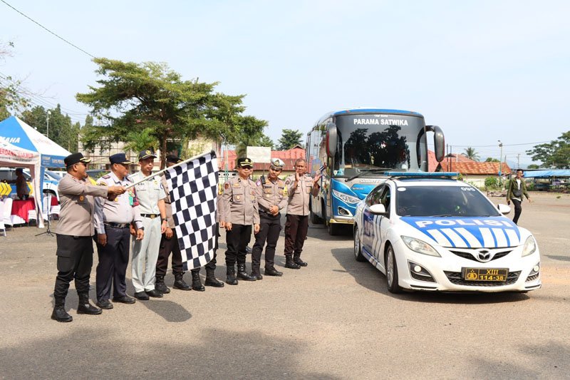 Optimalkan Arus Balik Polres Tala Fasilitasi Program Mudik Balik Gratis 2026 1 Hal 2 Tala 3 klm 11