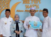 Udian Umroh dan Ziarah Wali Menambah Semarak Lebaran Bersama Wali HM Yamin dan Wakil Wali Kota Hj Ananda