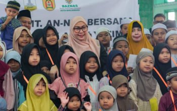 Anak Yatim di Loktabat Utara Terima Santunan Program Ramadan BAZNAS 5 Hal 6 3 KLM BJB 2 5