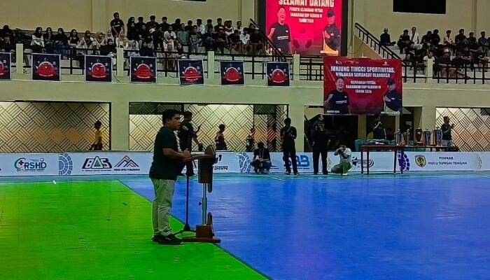 Ketua KONI HST Tegaskan Turnamen Futsal Ramadan Junjung Sportivitas, Jauhi Narkoba