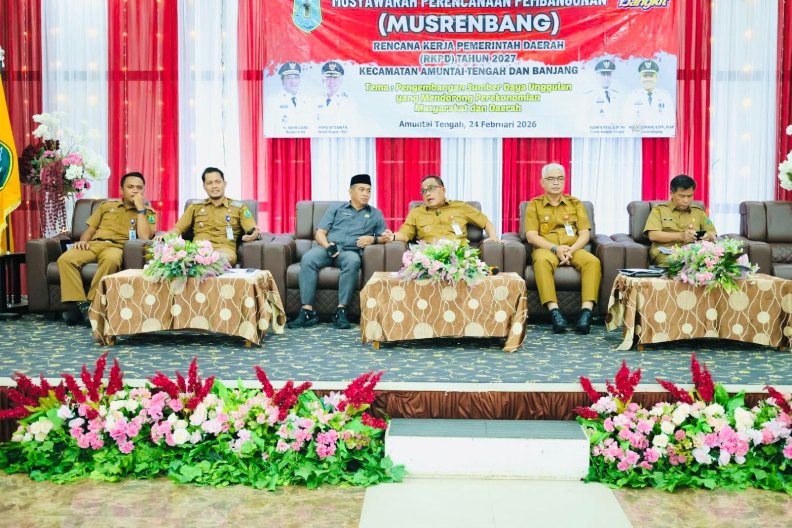 Isu Peningkatan Infrastruktur Penerangan dan Pengutan UMKM Jadi Perhatian Pemkab HSU 1 IMG 20260304 WA0010