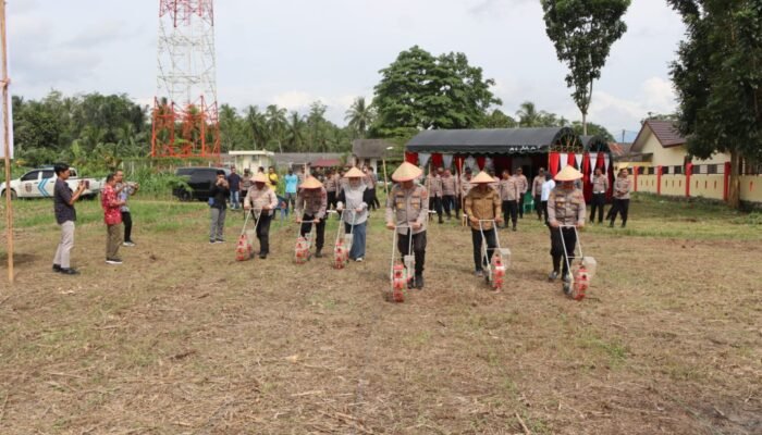 Polres HST MoU Bank Himbara, dan Dukung Program Ketahanan Pangan