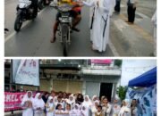 Kajol Manajemen dan Kajol Studio Banjarmasin Berbagi 300 Takjil ke Pengguna Jalan