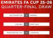 Manchester City Jumpa Liverpool, Arsenal dan Chelsea Ketemu Tim Ringan di Perempat Final Piala FA