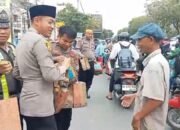 Sentuhan Ramadan, Polsek Banjarmasin Timur Santuni Anak Yatim dan Bagikan Takjil
