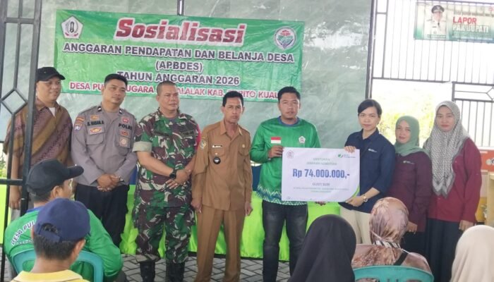 Ketua RT Pulau Sugara Terlindungi BPJS Ketenagakerjaan, Ahli Waris Terima Santunan Rp74 Juta