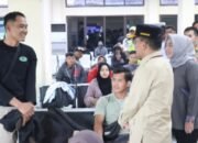 Gubernur Kalteng dan Bupati Kobar Pantau Arus Mudik di Bandara Iskandar