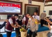 Polres Tala Musnahkan 648 Gram Sabu, 20 Tersangka Diamankan Selama Februari–Maret