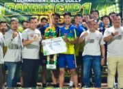 Turnamen Koramil Batara Sabet Juara Dandim Cup Season 1 Resmi di Tutup