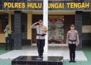 Polres HST Gelar Apel Kesiapan Pengamanan Malam Takbiran