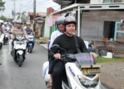 Hadiri Haul ke-220 Syekh Muhammad Arsyad Al-Banjari, Ketua DPRD Kalsel Dibonceng Pakai Motor