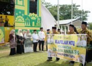 12 Kafilah Kecamatan Se Tapin Pawai Ta’aruf MTQ ke 37 Kabupaten Tapin