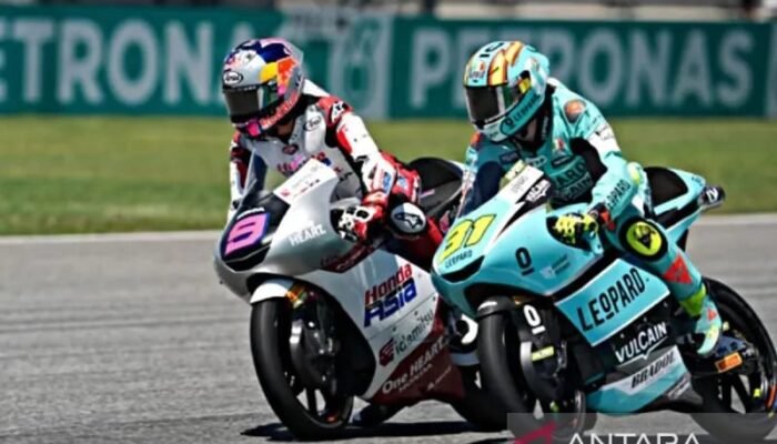 Veda Ega Pratama Gagal Selesaikan Balapan Moto3 Amerika Serikat