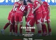 Mengurung Sepanjang Pertandingan, Indonesia Kalah 0-1 Atas Bulgaria di FIFA Series 2026